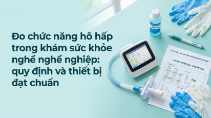 Đo chức năng hô hấp trong khám sức khỏe nghề nghiệp: quy định và thiết bị đạt chuẩn