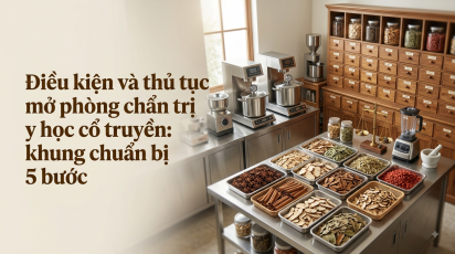 Điều kiện và thủ tục mở phòng chẩn trị y học cổ truyền: khung chuẩn bị 5 bước