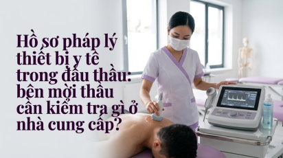 Hồ sơ pháp lý thiết bị y tế trong đấu thầu: bên mời thầu cần kiểm tra gì ở nhà cung cấp?