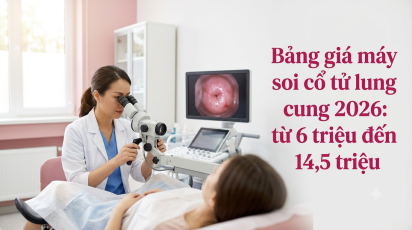 Bảng giá máy soi cổ tử cung 2026: từ 6 triệu đến 14,5 triệu