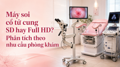 Máy soi cổ tử cung SD hay Full HD? Phân tích theo nhu cầu phòng khám