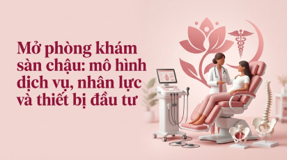 Mở phòng khám sàn chậu: mô hình dịch vụ, nhân lực và thiết bị đầu tư