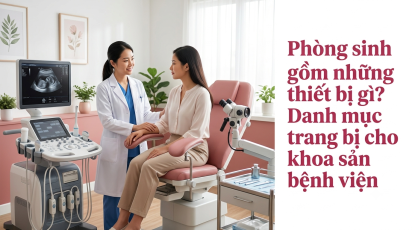 Phòng sinh gồm những thiết bị gì? Danh mục trang bị cho khoa sản bệnh viện