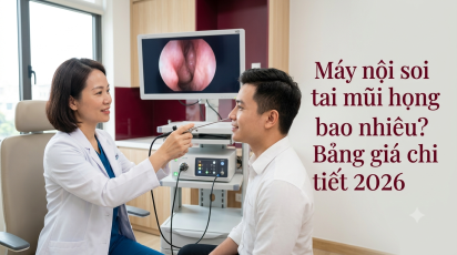 Máy nội soi tai mũi họng giá bao nhiêu? Bảng giá chi tiết 2026