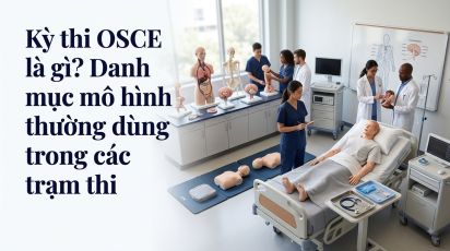Kỳ thi OSCE là gì? Danh mục mô hình thường dùng trong các trạm thi
