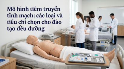 Mô hình tiêm truyền tĩnh mạch: các loại và tiêu chí chọn cho đào tạo điều dưỡng