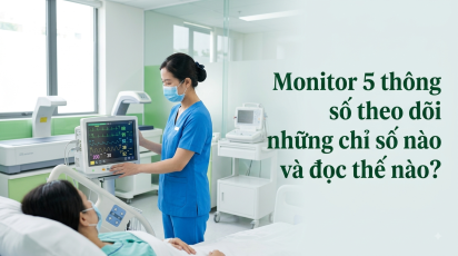 Monitor 5 thông số theo dõi những chỉ số nào và đọc thế nào?