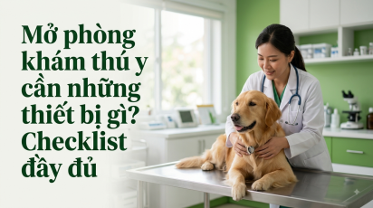 Mở phòng khám thú y cần những thiết bị gì? Checklist đầy đủ