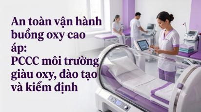 An toàn vận hành buồng oxy cao áp: PCCC môi trường giàu oxy, đào tạo và kiểm định
