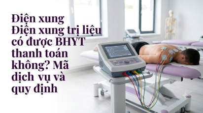 Điện xung trị liệu có được BHYT thanh toán không? Mã dịch vụ và quy định