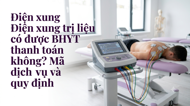 Điện xung trị liệu có được BHYT thanh toán không? Mã dịch vụ và quy định