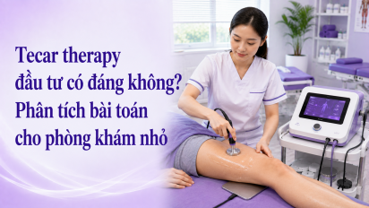 Tecar therapy đầu tư có đáng không? Phân tích bài toán cho phòng khám nhỏ