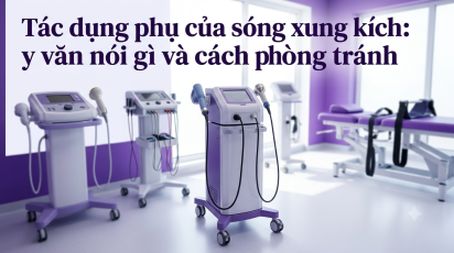 Tác dụng phụ của sóng xung kích: y văn nói gì và cách phòng tránh