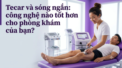 Tecar và sóng ngắn: công nghệ nào tốt hơn cho phòng khám của bạn?