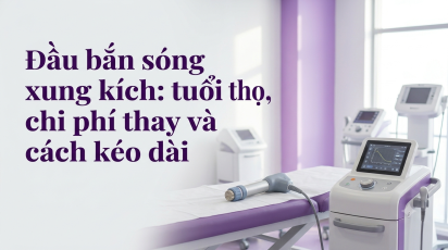 Đầu bắn sóng xung kích: tuổi thọ, chi phí thay và cách kéo dài
