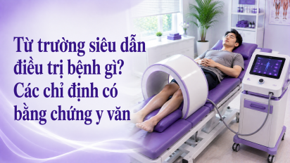 Từ trường siêu dẫn điều trị bệnh gì? Các chỉ định có bằng chứng y văn