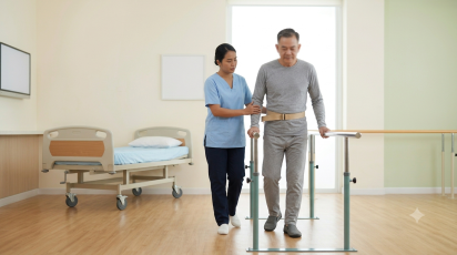 Bài tập đi cho bệnh nhân tai biến ở giai đoạn tập đi