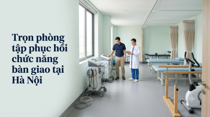 Trọn phòng tập phục hồi chức năng bàn giao tại Hà Nội