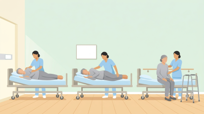 Cách chuyển bệnh nhân từ nằm sang ngồi an toàn