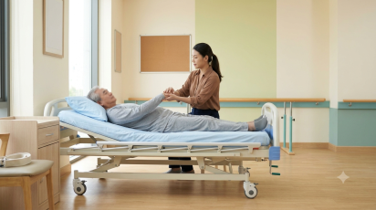 Hướng dẫn người nhà tập cho bệnh nhân tai biến tại nhà đúng cách