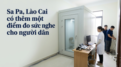 Sa Pa, Lào Cai có thêm một điểm đo sức nghe cho người dân