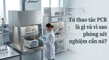 Tủ thao tác PCR là gì và vì sao phòng xét nghiệm cần nó?
