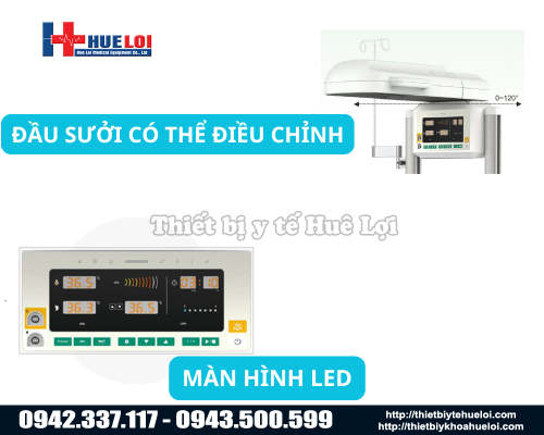 Máy sưởi ấm trẻ sơ sinh chính hãng