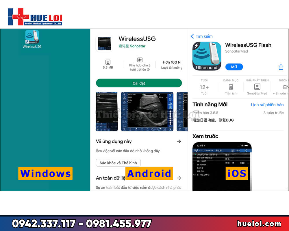 Phần mềm kết nối của CProbe