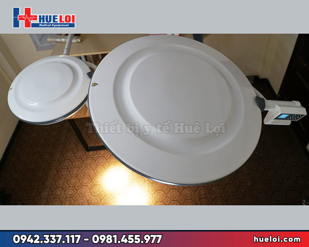 Mặt sau của đèn led 2 nhánh treo trần