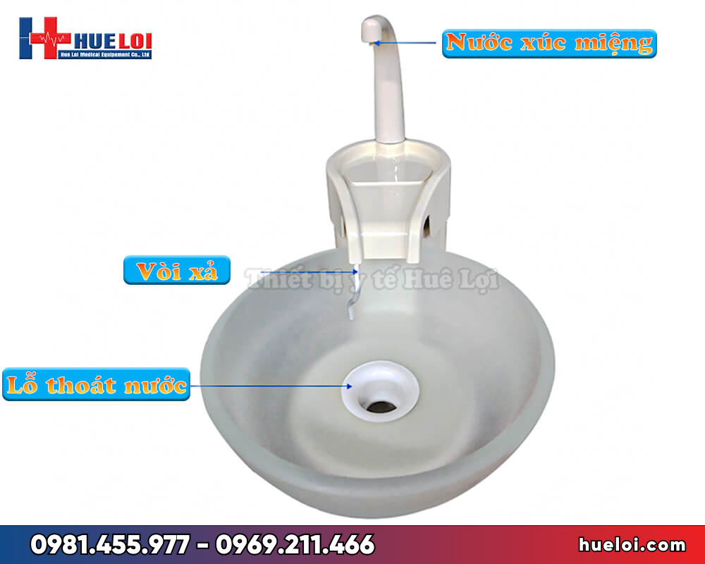 Ghế nha khoa cao cấp TJ 2688E5 - bồn nhổ 