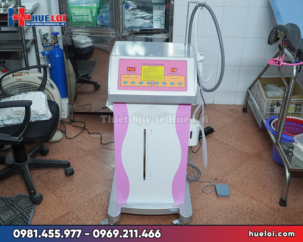máy ozone điều trị phụ khoa DT-9C - lắp đặt tại phòng thủ thuật
