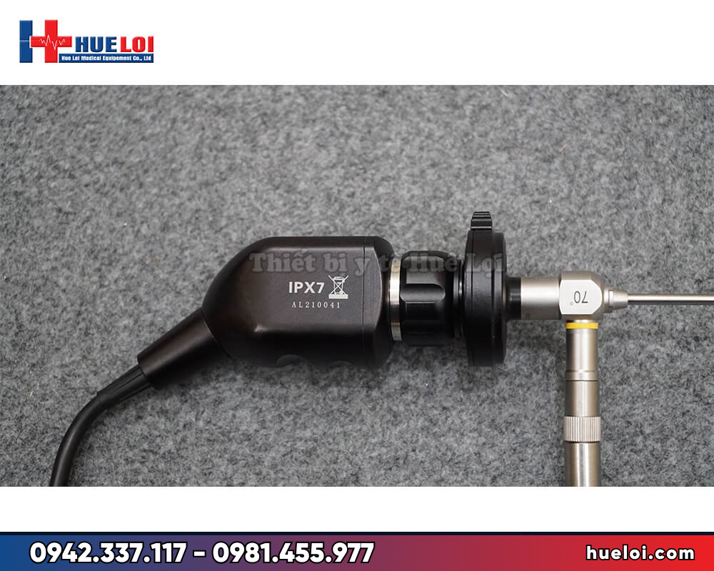 Máy nội soi tai mũi họng TJ-168A - tay cầm camera 2 nút bấm, cận cảnh