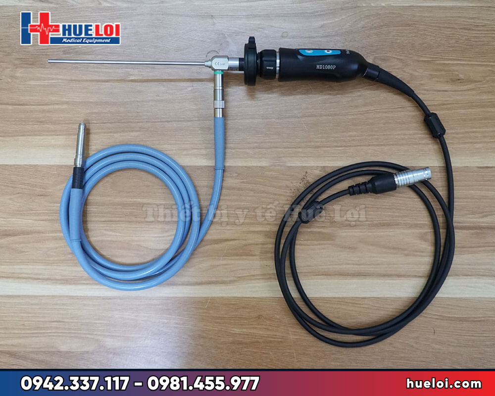 Máy nội soi tai mũi họng TJ-168B - hai optic tiêu chuẩn 0 độ 3mm và 70 độ 4mm
