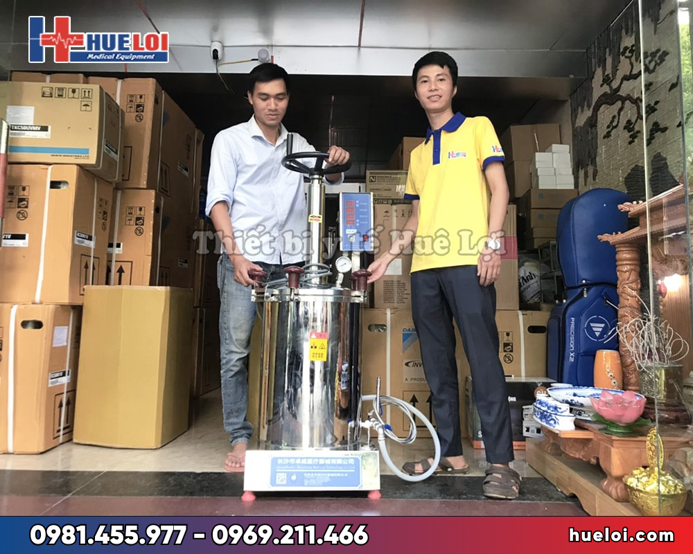 Máy sắc thuốc áp suất YJH20 - bàn giao thực tế 
