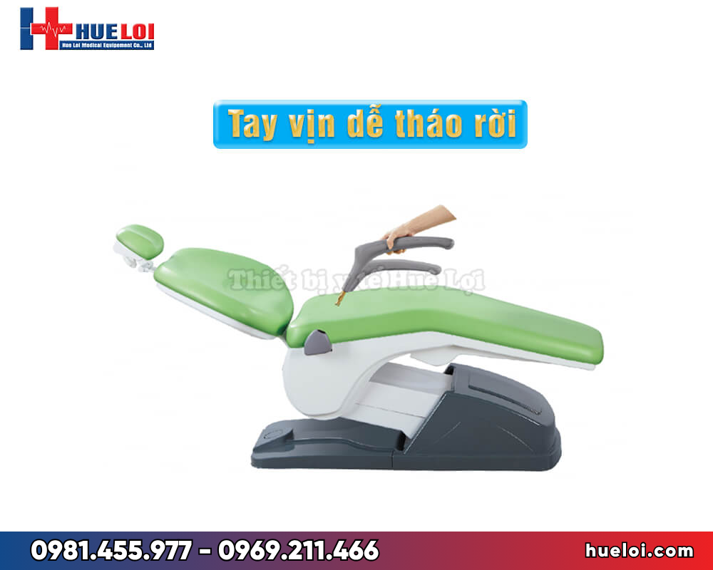 Ghế răng hàm mặt Denston - tay vịn ghế bệnh nhân