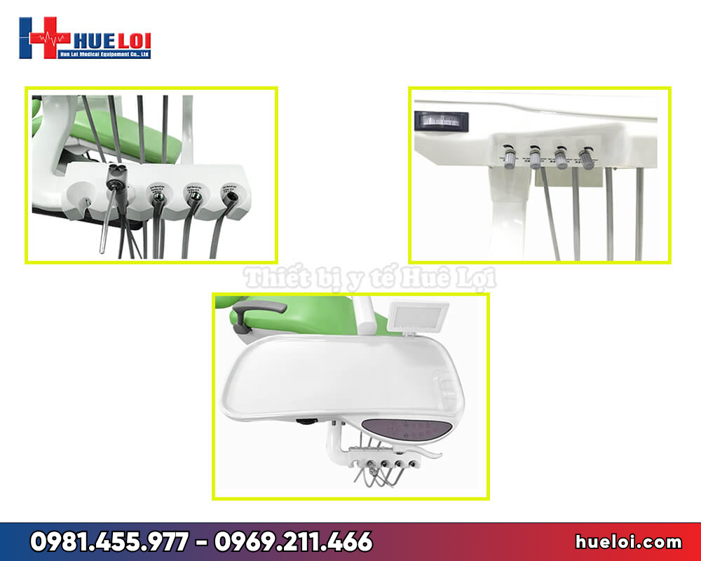 Ghế răng hàm mặt Denston - bộ phụ kiện