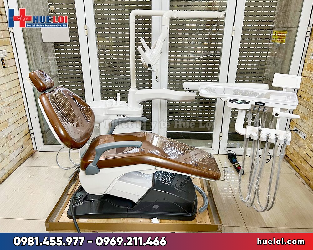 ghế nha khoa Denston TJ 2688A1 -toàn cảnh nghiêng