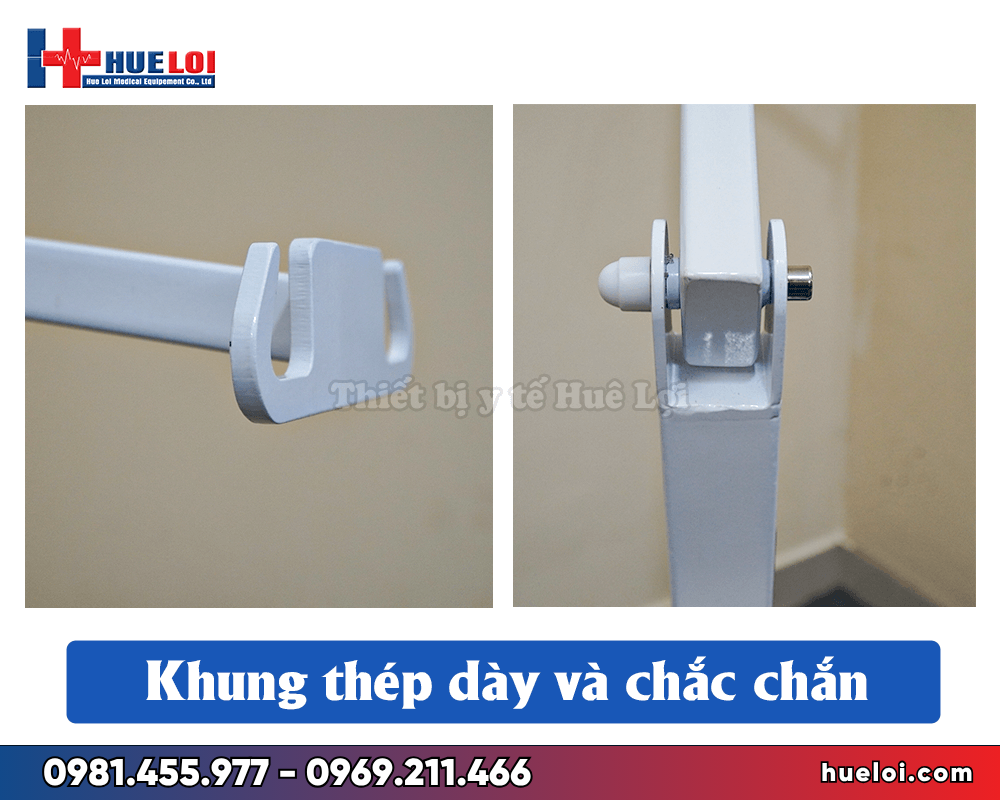 Máy nâng hạ bệnh nhân điều khiển điện - chất liệu thép sơn mạ tĩnh điện cao cấp