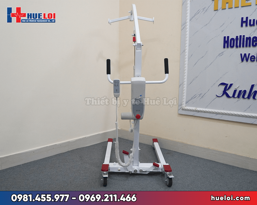 Máy nâng hạ bệnh nhân điều khiển điện - khung nâng chắc chắn chịu tải 200kg