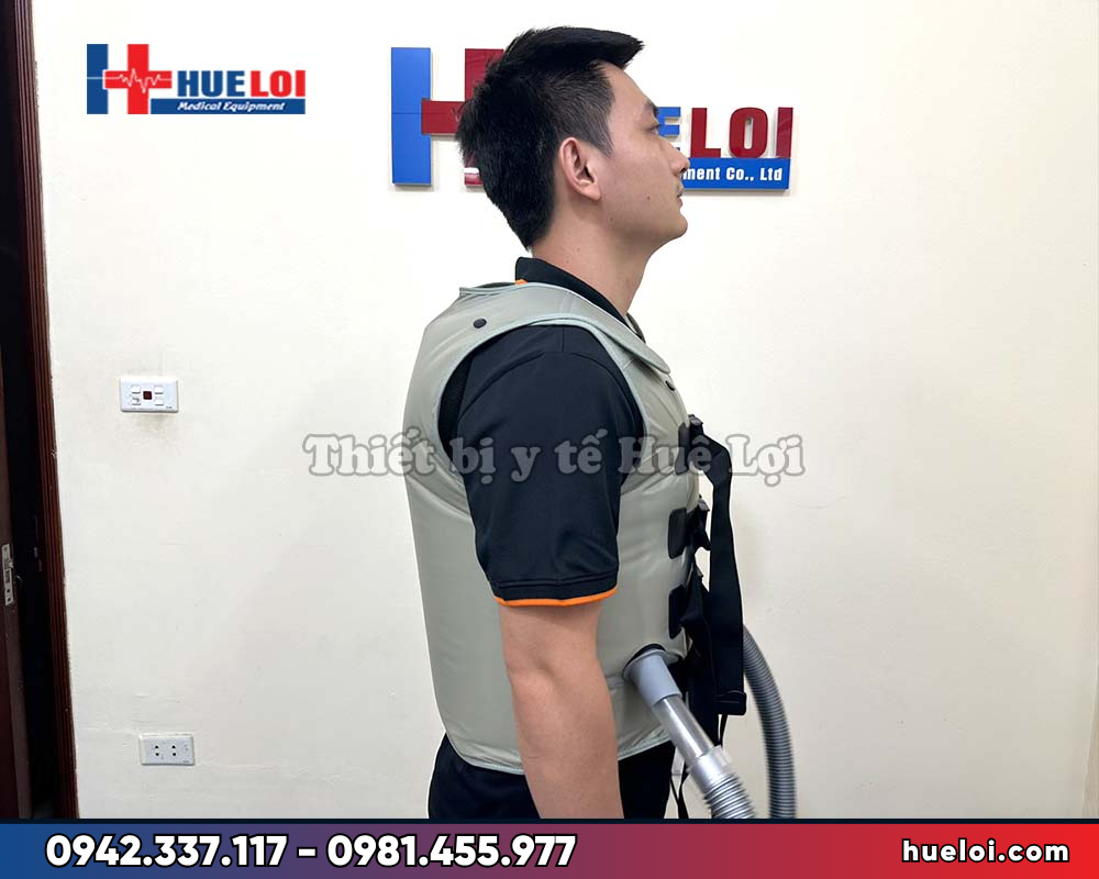 máy vỗ rung khí phế quản làm long đờm