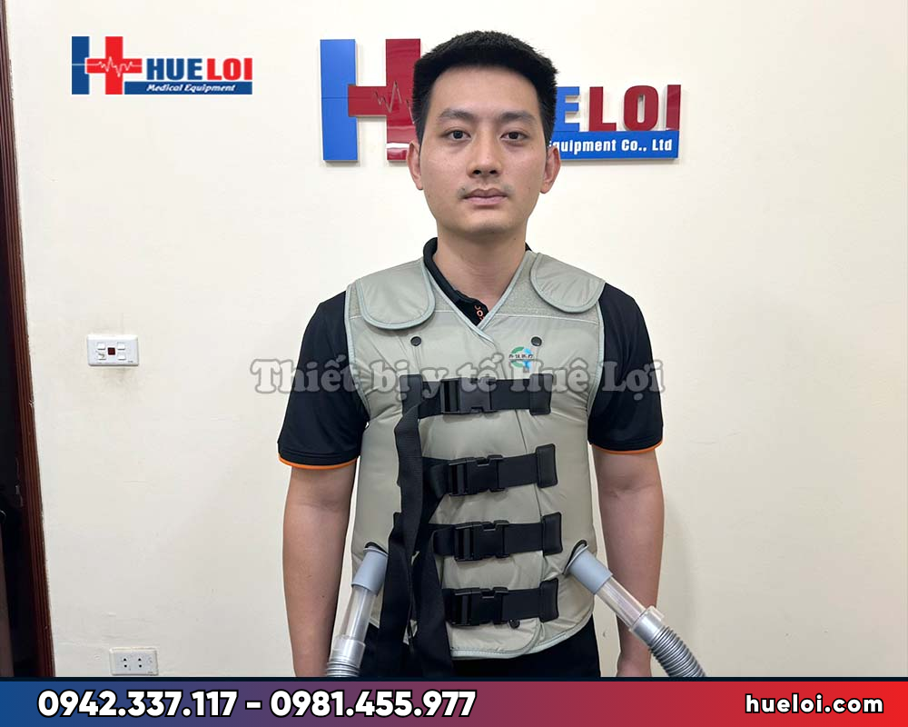máy vỗ rung cho người bệnh long đờm