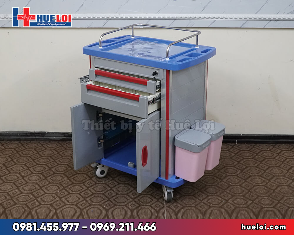 Xe tiêm cao cấp dùng trong bệnh viện HL3
