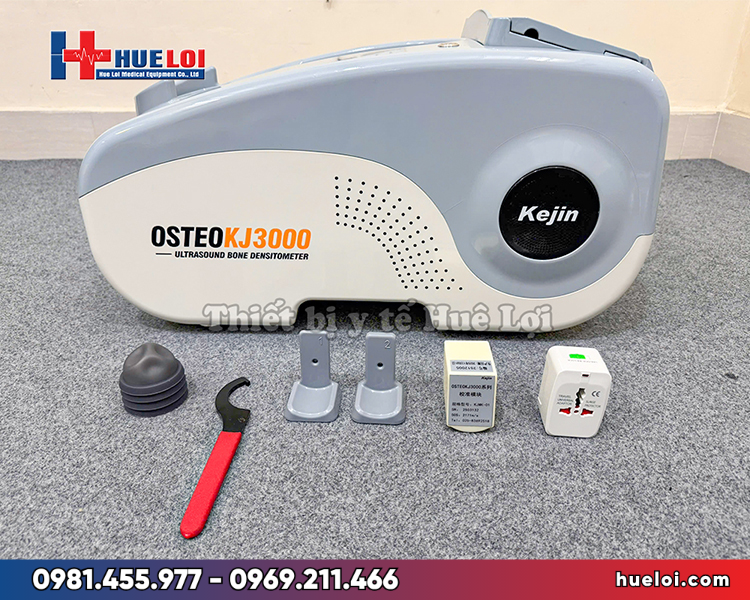 Máy đo loãng xương gót chân siêu âm OSTEOKJ3000- mặt trước