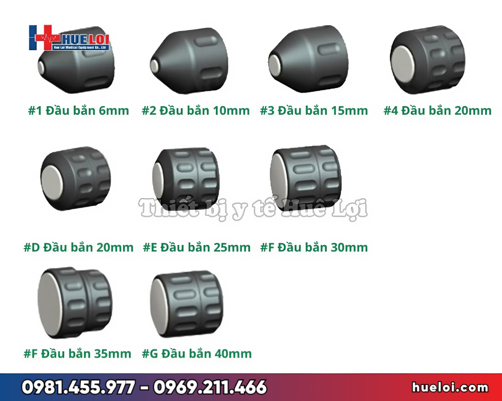 Sóng xung kích hội tụ Texua T703 - bộ 9 đầu bắn trị liệu