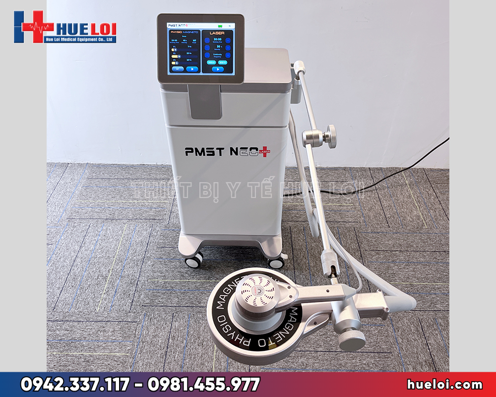 máy từ trường kết hợp diode laser PMST NEO+ - thiết bị 2 trong 1 góc chính diện