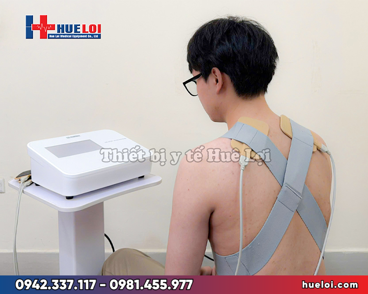máy điện xung giao thoa HB-ZP30 - ứng dụng điều trị đau cơ xương khớp tại phòng khám