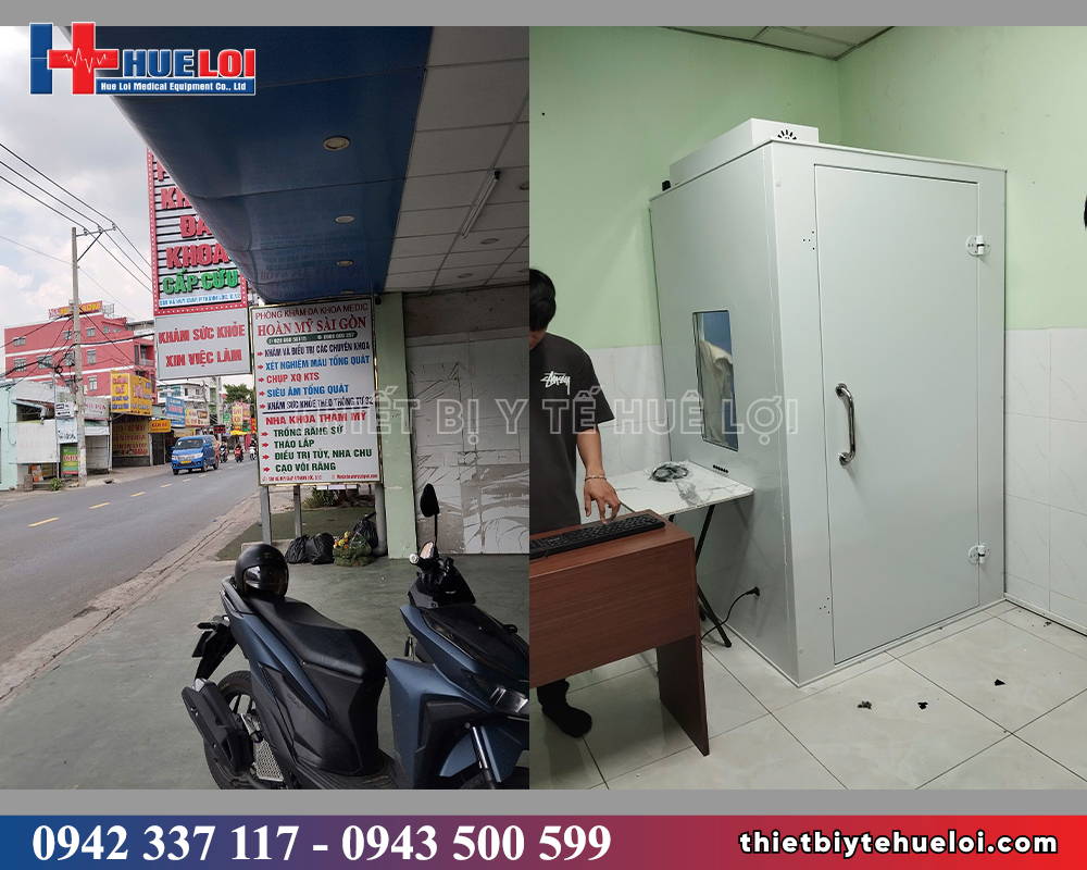 huê lợi bàn giao buồng đo thính lực sài gòn