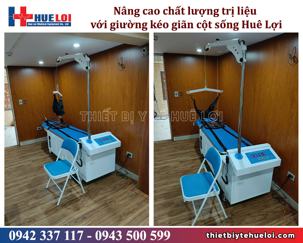 giường kéo giãn cột sống giá tốt tại hà nội