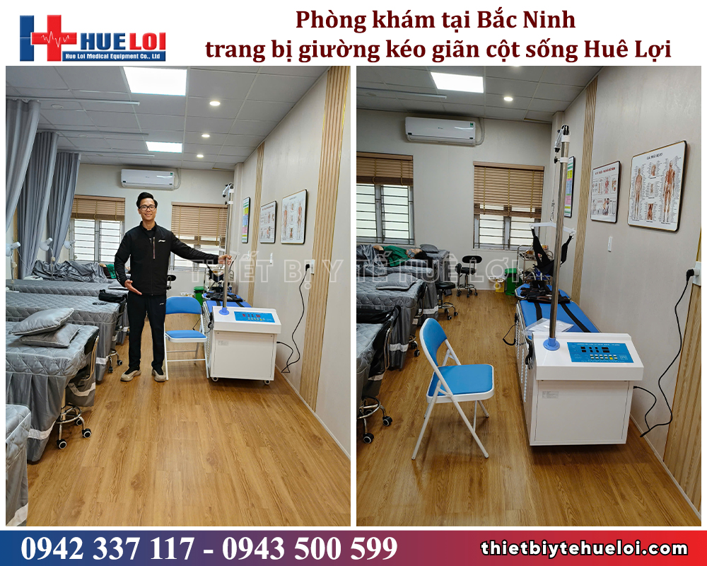 huê lợi cung cấp giường trị liệu cơ xương khớp bắc ninh