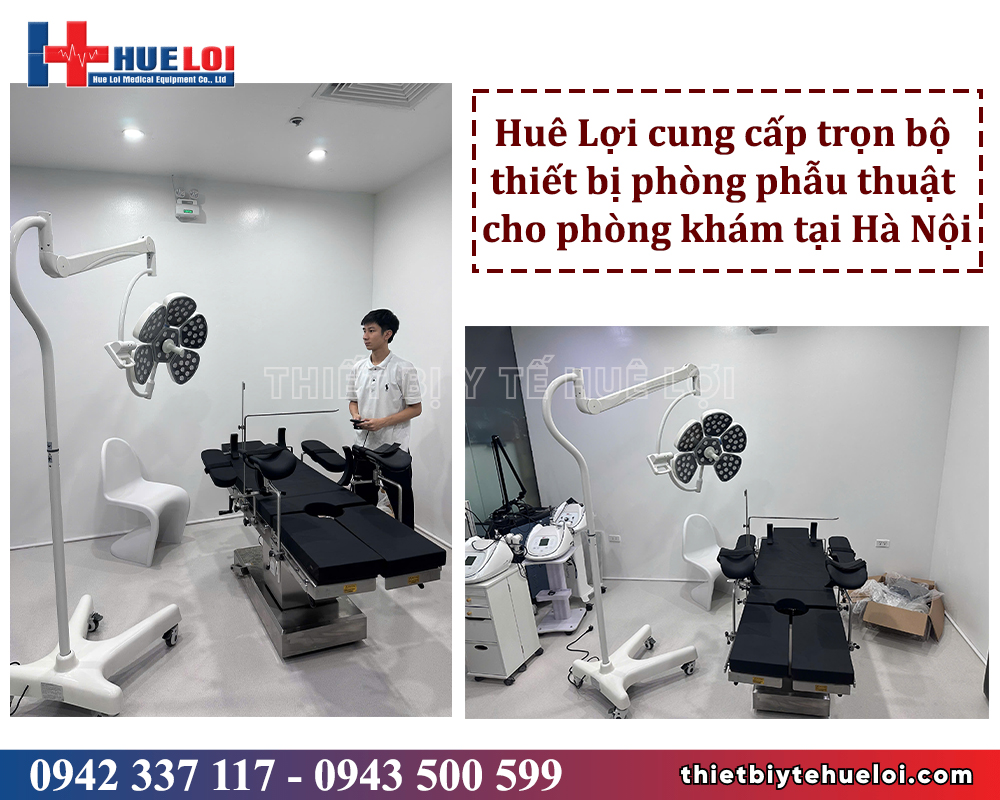 huê lợi cung cấp thiết bị phòng phẫu thuật